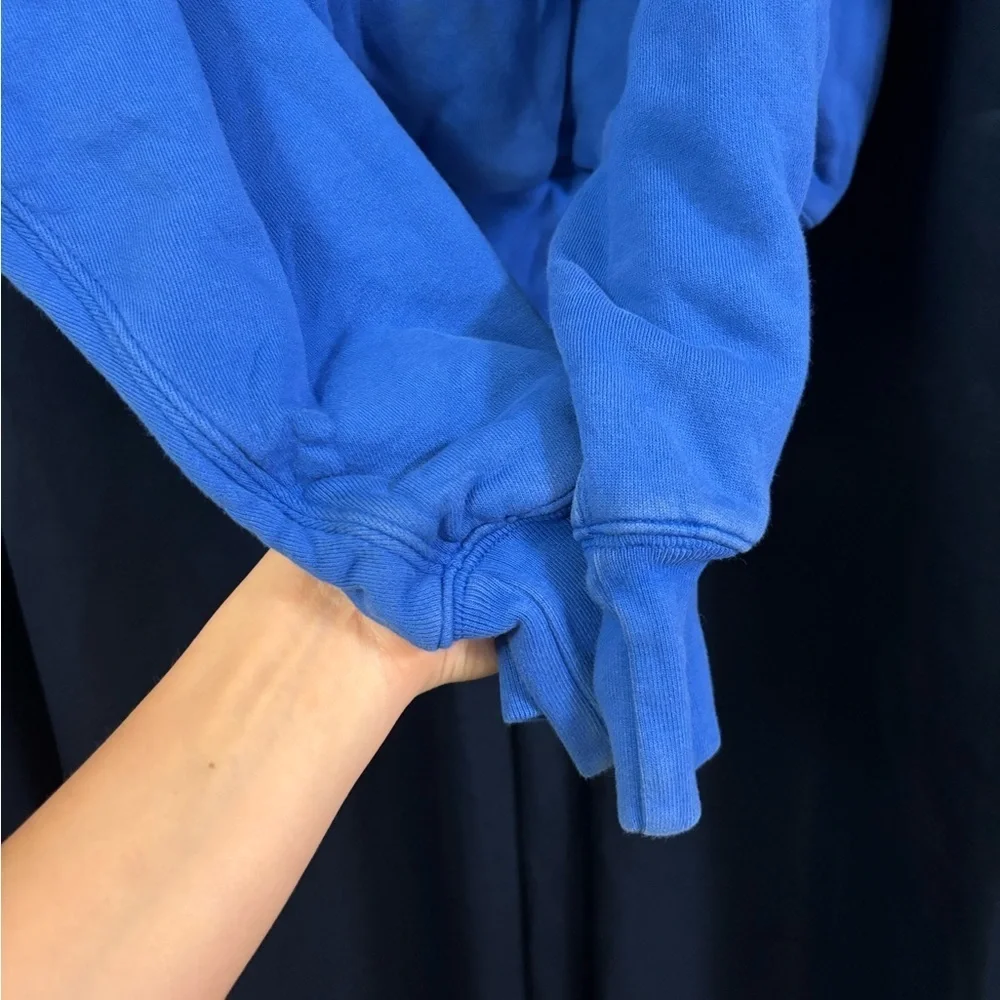 Blue double layere Yeezy GAP Hoodie